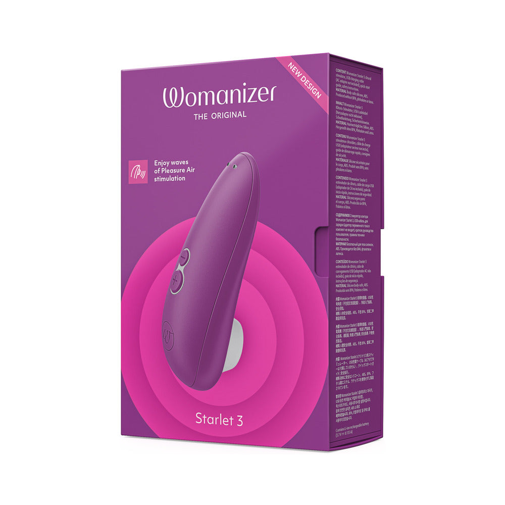Womanizer Starlet 3 Rechargeable Silicone Compact Pleasure Air