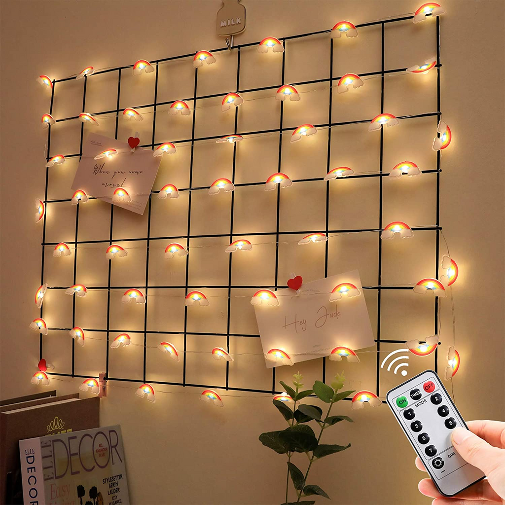 Christmas Rainbow String Lights 30 LED Decorative Fairy Light