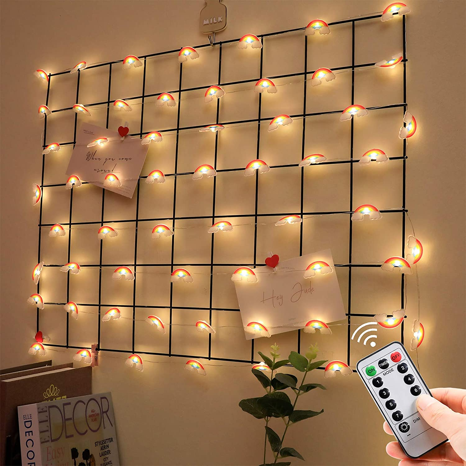 Christmas Rainbow String Lights 30 LED Decorative Fairy Light